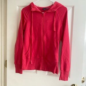 Zella Pink Zip-Up Top